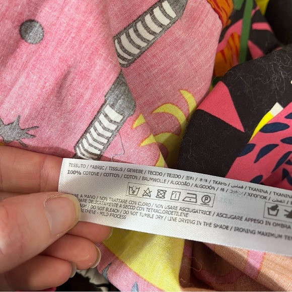 TWINSET ACTITUDE Printed Poplin Long Skirt - Picture 14 of 15